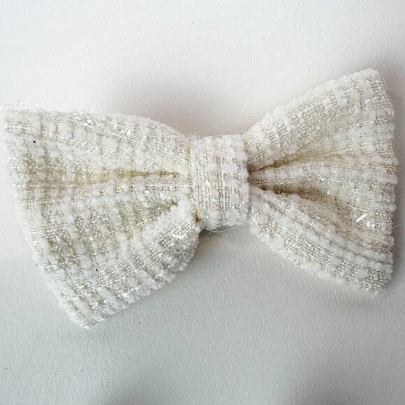 Labubu Doll Clothes. Tweed Dress and Bow with clip - Picture 6 of 9